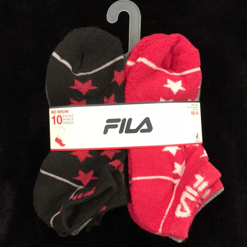 Brand new FILA girl’s no show socks